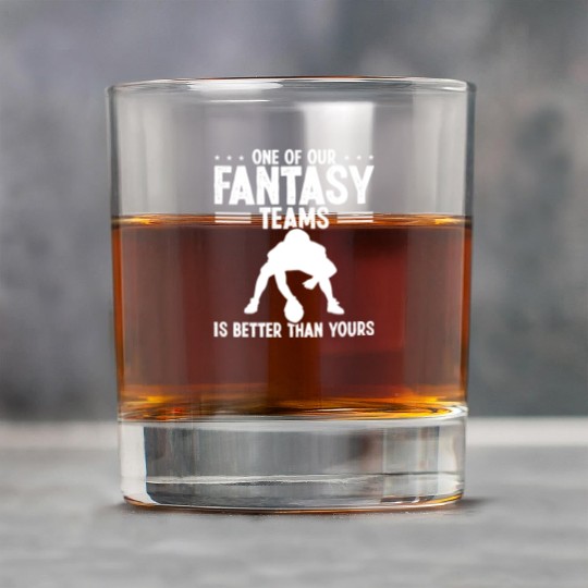Fantasy Football Team is better than yours Player Rock Glasses