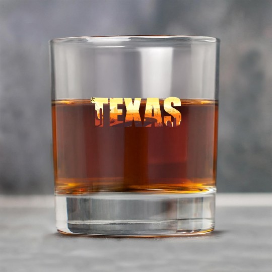 Texas city USA gift Houston America Rock Glasses