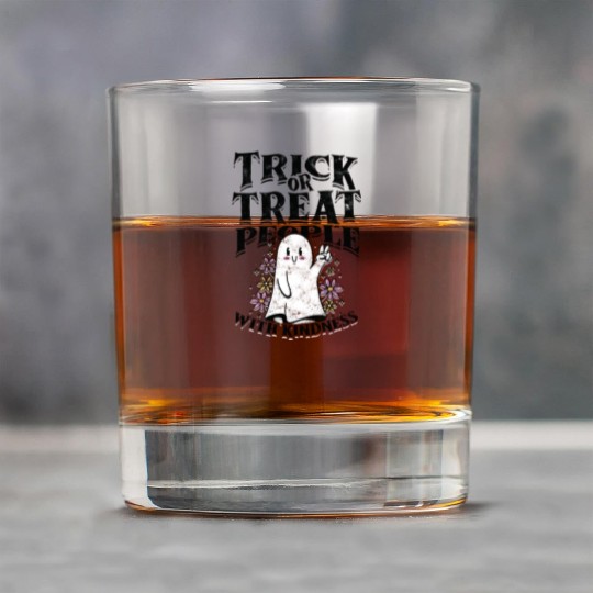 Trick or treat people with kindness - trick or Rock Glasses