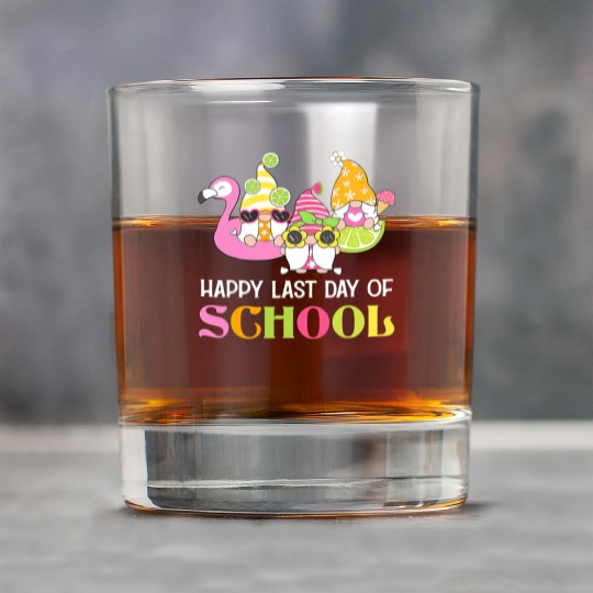 Happy Last Day Of School Teacher Student Graduatio Rock Glasses