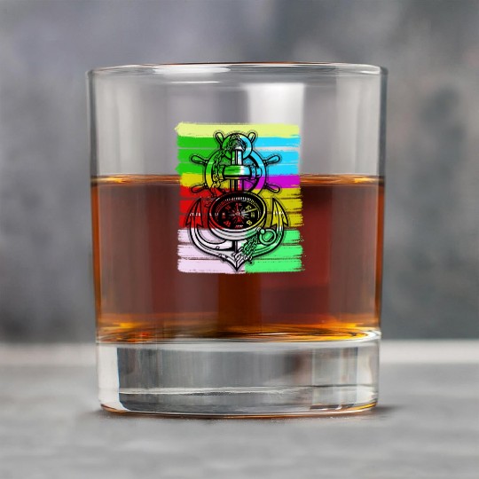 Anchor nice sailing ship anchor Rock Glasses