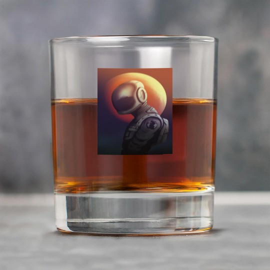 Space astronaut science planets astronomy design Rock Glasses