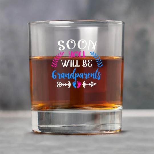 We Will Soon Become Grandparents, Be Grandparents Rock Glasses