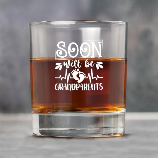 We Will Soon Become Grandparents, Be Grandparents Rock Glasses