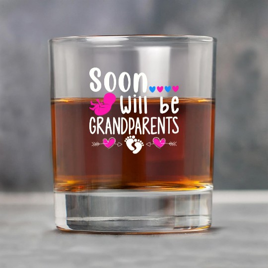 We Will Soon Become Grandparents, Be Grandparents Rock Glasses