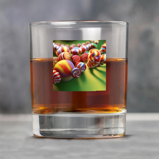 A glimpse into candy land version 3 Rock Glasses