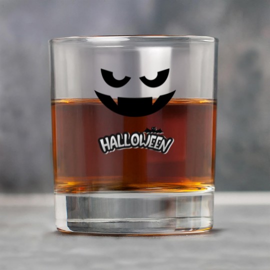 Scary Halloween Pumpkin Face Rock Glasses