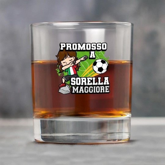 Promosso A Sorella Maggiore Soccer Player Italian Rock Glasses