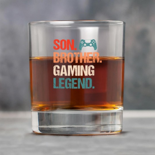 Son brother gaming legend gamer gift boy Rock Glasses
