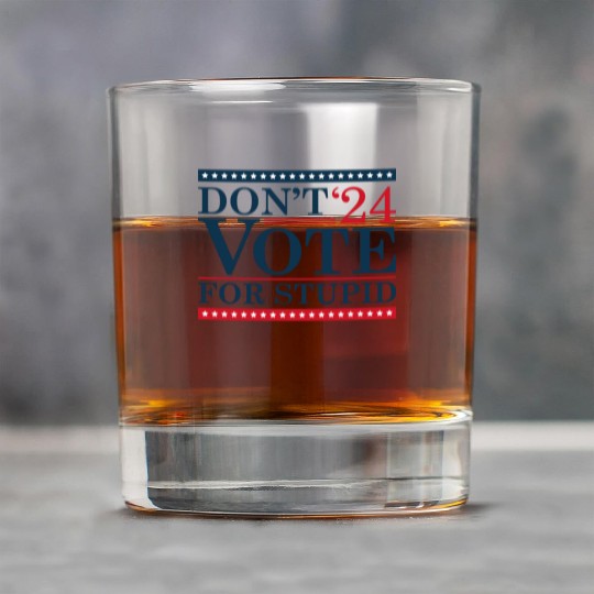Don’t Vote For Stupid 2024 Rock Glasses