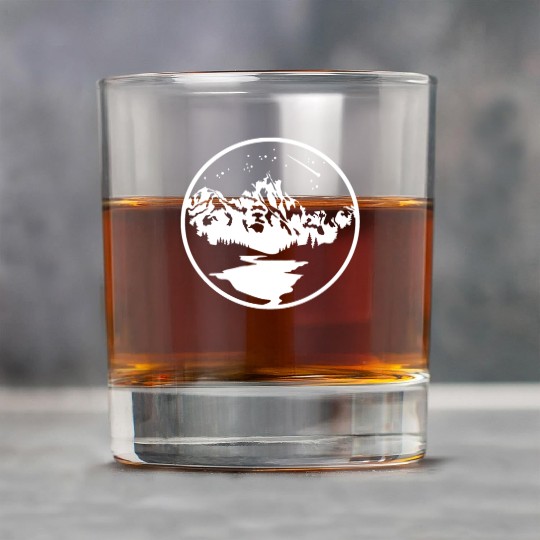 Nature Lover Midnight Sky Hiking Camping Outdoor Rock Glasses