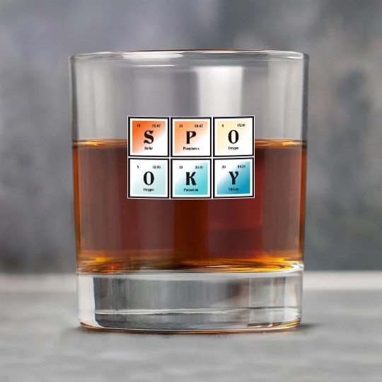 Spooky | Periodic Table of Elements Rock Glasses
