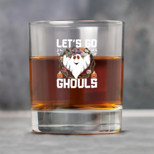 Let's Go Ghouls Halloween Boo Party Costume Retro Rock Glasses