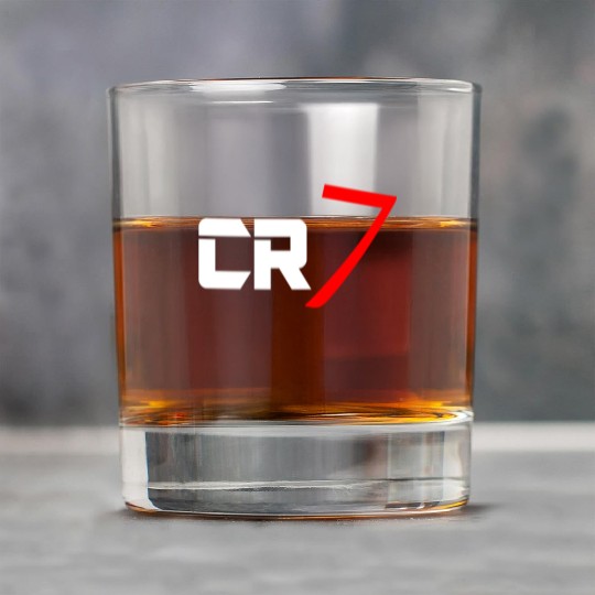 cr7 cristiano white Rock Glasses