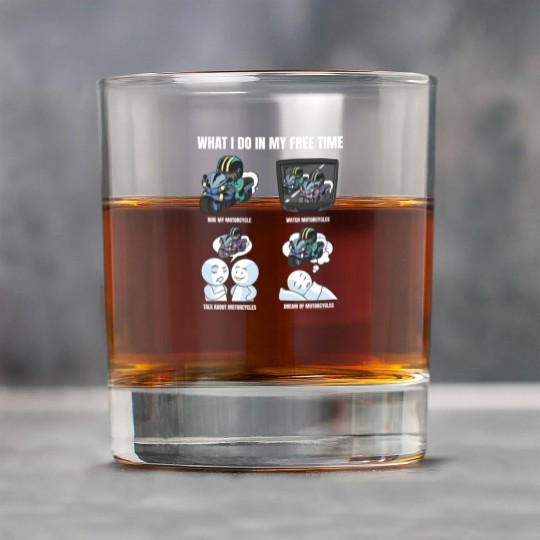 Motorcycle Racing My Spare Time Motocross lovers Rock Glasses