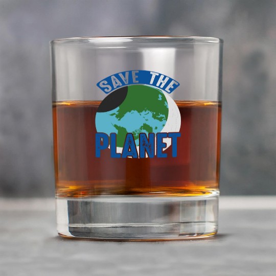 Save The Planet Earth Protection Support Rock Glasses