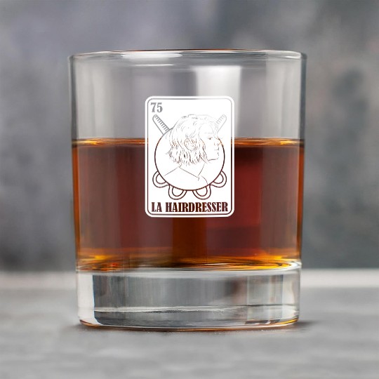 Hairdresser Hairstylist Card Rock Glasses