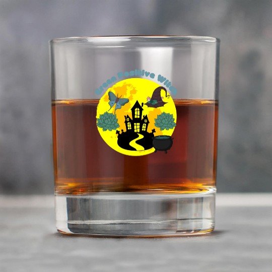 Halloween Green Positive Witch Hat Rock Glasses