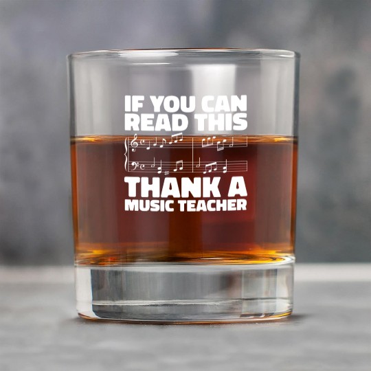 Music Teacher Notes Rock Glasses