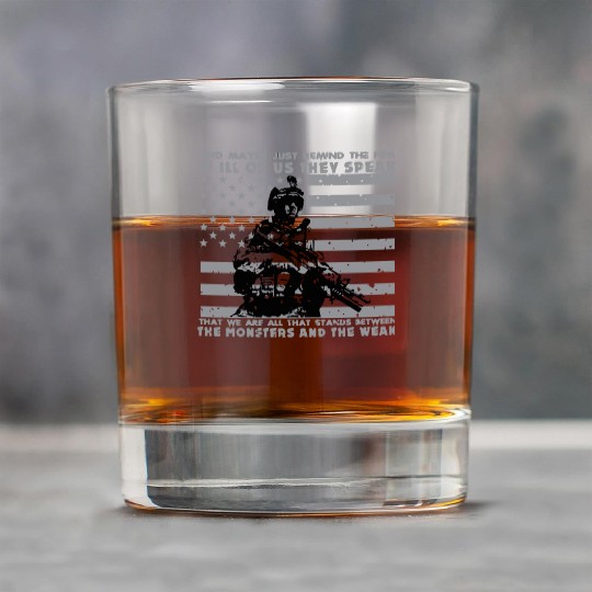 The Monsters And The Weak US Army Veteran Rock Glasses