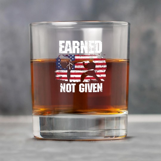 Earned Not Given! Karate Fighter Martial Arts Rock Glasses