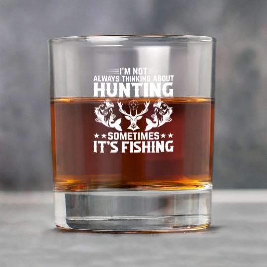 Deer Hunting Fish Fishing Trout Fishing Deer Hunte Rock Glasses