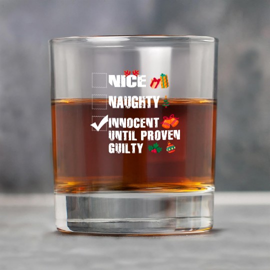 Nice Naughty Innocent Until Proven Guilty Rock Glasses