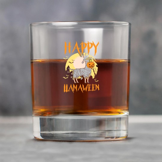 Happy Llamaween Clothing Llama Lover Rock Glasses
