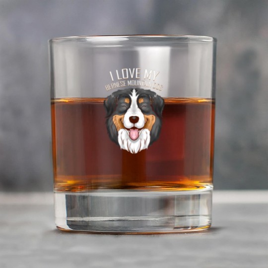 Dog Lover - I Love My Bernese Mountain Dog Rock Glasses