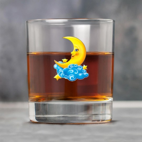 dessin de croissant de lune Rock Glasses