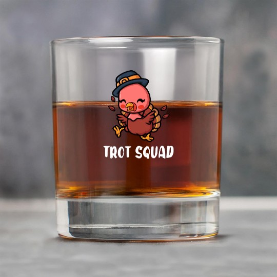 Thanksgiving Running Turkey Trot Squad Rock Glasses