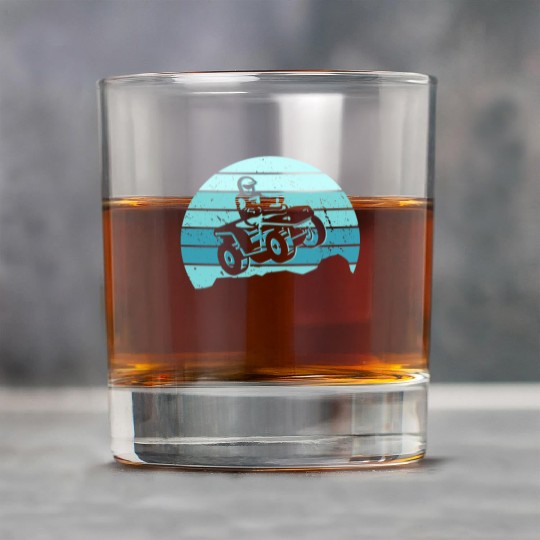 Quad Biker Motocross Offroad 4 wheeler ATV Rock Glasses