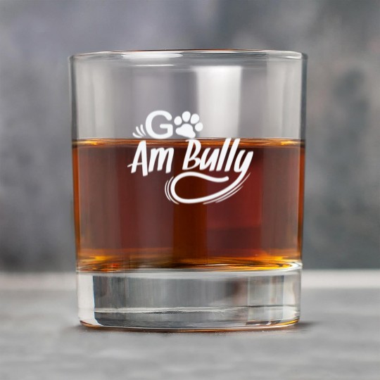 Go Am Bully Bulldog Pet Dog breed Rock Glasses