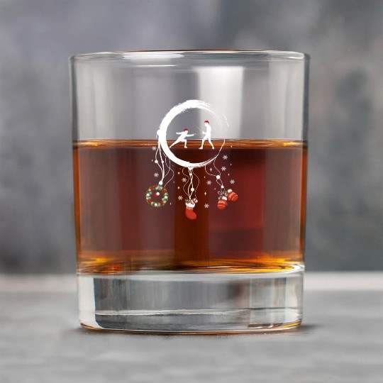 Winter dreamcatcher Christmas Fencing Rock Glasses