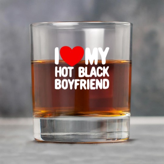 I Love My Hot Black Boyfriend Red Heartmatching co Rock Glasses