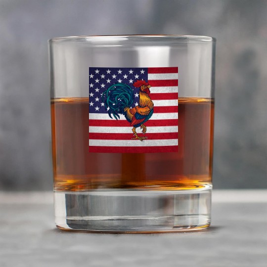 Rooster Cock Rock Glasses
