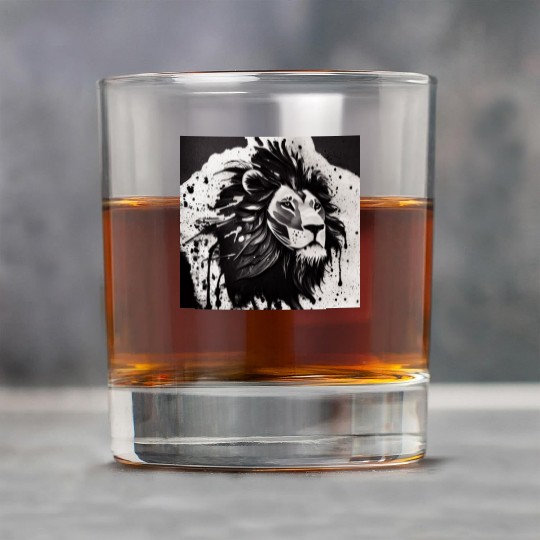 Ink Lion Rock Glasses