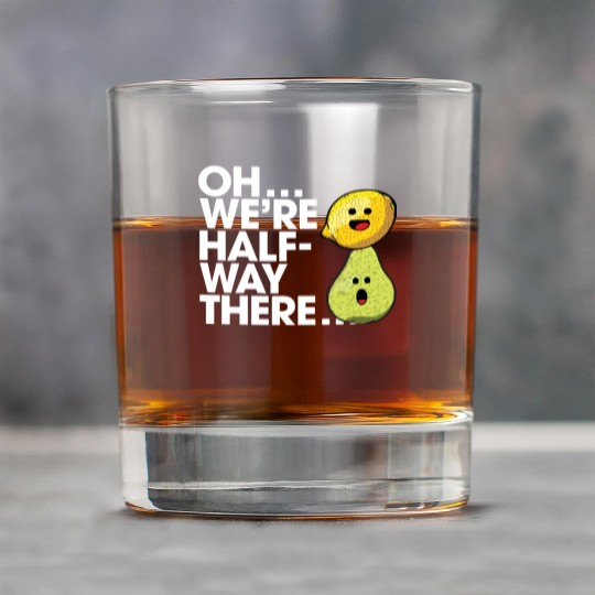 Lemon on a Pear Rock Glasses