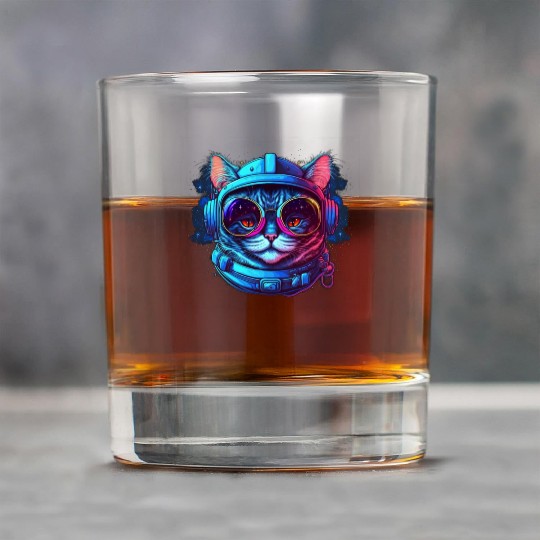 Space Cat Rock Glasses