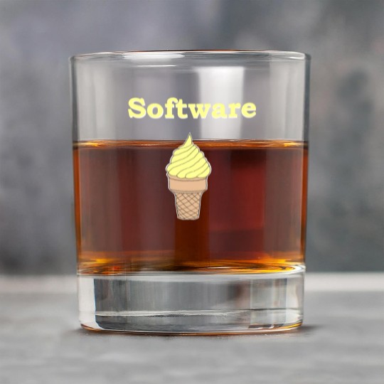 Software Vanilla Ice Cream Rock Glasses