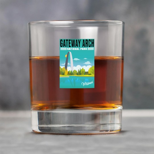 Gateway Arch National Park Missouri, St Louis Rock Glasses