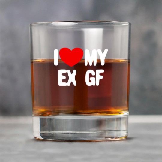 I Love My Ex GF Funny Mens I Love My Ex Girlfriend Rock Glasses