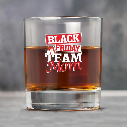 Black Friday Team Mom Rock Glasses