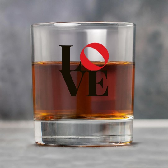 LOVE, LOVE, LOVE. Rock Glasses