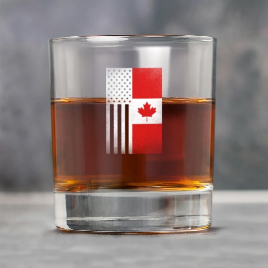 Canada Design for proud Canadian Americans Rock Glasses