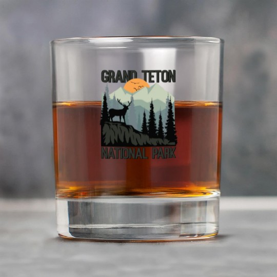 Grand Teton National Park Mountains Wilderness Rock Glasses