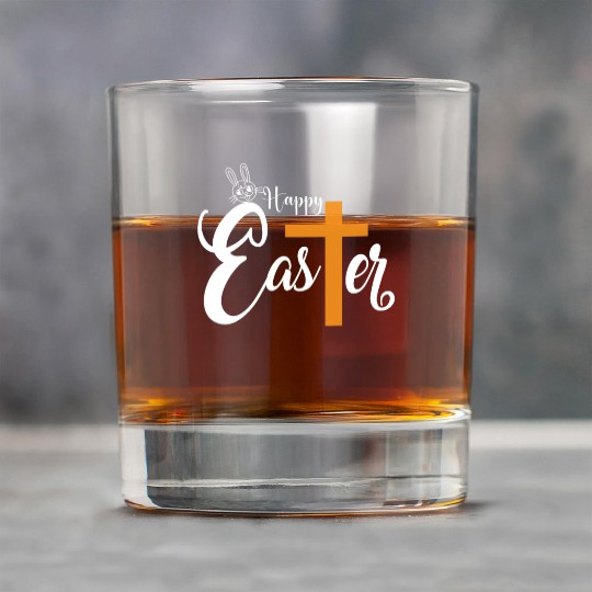 Happy Easter Egg Rock Glasses, Easter Unicorn Rock Glasses,