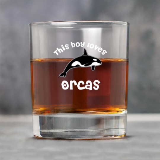 This Boy Loves Orcas Lover Funny Killer Whale Rock Glasses
