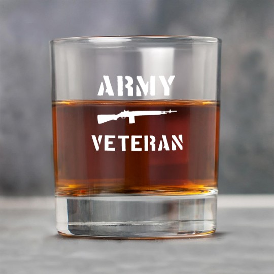 US Army Veteran M14 Rifle Rock Glasses