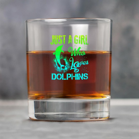 Just A Girl Who Loves Dolphins Dolphin Lover Rock Glasses